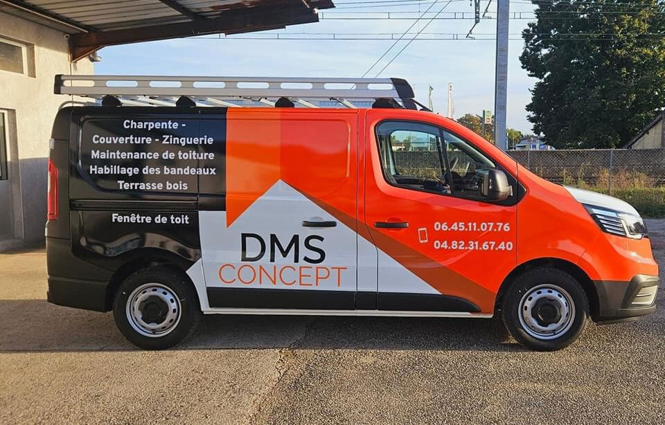Véhicule DMS Concept à Dagneux dans l'Ain